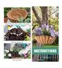 Brown Coir (Pack of 2) Hanging Basket Planter
