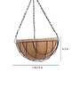 Brown Coir (Pack of 2) Hanging Basket Planter
