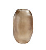 Brown Contemporary Glass Table Vase