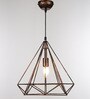Timaru Brown Metal Hanging Light