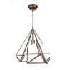 Timaru Brown Metal Hanging Light
