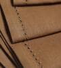 Brown Cotton  (16x 16 )Inch Table Napkins (Set of 6)