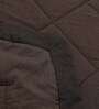 Brown Cotton 240 AC Room Double Bed Quilt