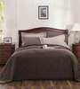 Brown Cotton 240 AC Room Double Bed Quilt
