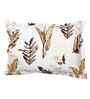 Brown Cotton 4 Pcs Double Bed Sized Bedding Set