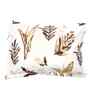 Brown Cotton 4 Pcs Double Bed Sized Bedding Set