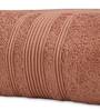 Brown Cotton 450 GSM Bath Towel