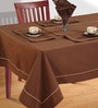 Rhett (88x59) Brown Cotton Table Cloth