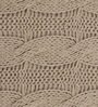 Brown Woven Abstract Cotton 16 x 16 Inches Cushion Covers (Set of 2)