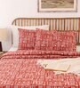 Brown Cotton Abstract 180 GSM Single Bed Dohar