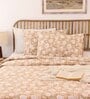 Brown Cotton Abstract 180 GSM Single Bed Dohar