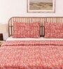 Brown Cotton Abstract 180 GSM Single Bed Dohar
