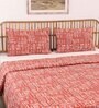 Brown Cotton Abstract 180 GSM Single Bed Dohar