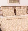 Brown Cotton Abstract 180 GSM Single Bed Dohar