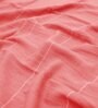 Red Aloevera Double Cloth Striped 300 GSM 4 Pcs Face Towel