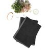 Grey Banana and Cotton Solid 480 GSM 2 Pcs Hand Towel