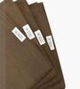 Taupe Bamboo Terry Solid 550 GSM 4 Pcs Face Towel
