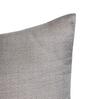 Brown Cotton Blend Self Texrtured 16x16 inches Cushion Covers (1pc)