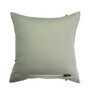 Brown Solid Cotton Blend 16 x 16 Inches Cushion Cover