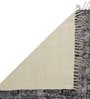 Brown Cotton Digital Printed Hand Woven 6 x 4 Feet Dhurrie