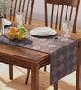 Vellore (70x13) Brown Cotton Table Runner