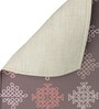 Vellore (70x13) Brown Cotton Table Runner