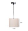 Kaori Brown Cotton Hanging Light