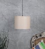 Ebaine Brown Cotton Hanging Light