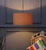 Nashville Brown Cotton Hanging Light