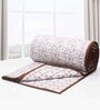 Brown Cotton Geometric 144 TC Single Dohar