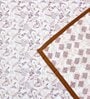 Brown Cotton Geometric 144 TC Single Dohar