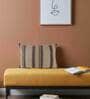 Brown Woven Cotton 24 x 16 Inches Cushion Cover