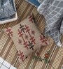Brown Cotton Geometric 24x24 inches Cushion Covers (Pack of 2)
