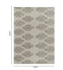 Brown Cotton Traditional 3 x 5 Feet Dhurrie