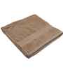 Brown Cotton Printed 300 GSM Bath Towel (1 Pc)