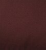 Brown Cotton Solid Tassel 8x8 inches Cushion Covers (1 Pc)
