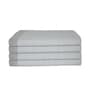 Brown Cotton Striped 220 GSM Bath Towels 4 Pc