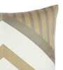 Brown Striped Cotton 20 x 20 Inches Cushion Covers (Set of 5)