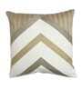Brown Striped Cotton 20 x 20 Inches Cushion Covers (Set of 5)
