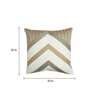 Brown Striped Cotton 20 x 20 Inches Cushion Covers (Set of 5)