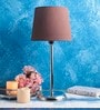 Brown Cotton Table Lamp