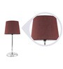 Brown Cotton Table Lamp