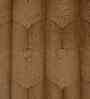 Brown Cotton Textured 16X16 Inches Cushion Covers (5Pcs)