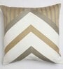 Brown Cotton Striped 20x20 inches Cushion Covers (Set of 5)