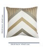 Brown Cotton Striped 20x20 inches Cushion Covers (Set of 5)