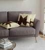 Brown Decorative cushion Cotton 3D Printed Cushion Cover