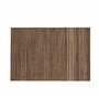 Brown Delilah Rectangular PVC Dining Table Placemat