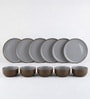 Brown Dinner Set 12 Peices