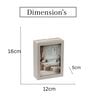 Brown Double Sided LED Photo Frame