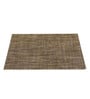 Brown Elise Rectangular PVC Dining Table Placemat